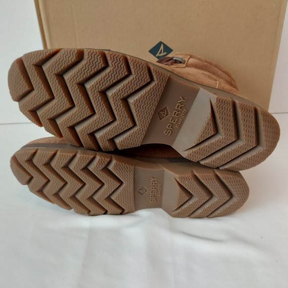 Sperry Men's Watertown Ltt Outdoor Boots Tan Suede - Picture 8 of 8